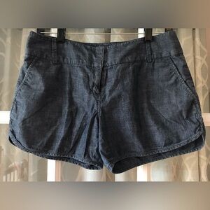 The Limited size 8 678 collection dark wash denim shorts with pockets! EUC